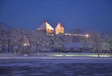 Saremos sala (Kuresarė) žiemą