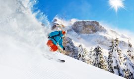 Slidinėjimas Alpėse