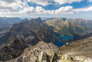 Panorama nuo Rysy viršukalnės