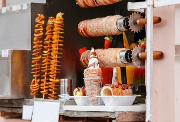Tradiciniai čekų gardėsiai - Trdelnik