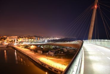 Ponte del Mare tiltas Peskaroje