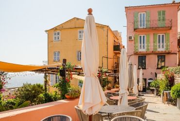 Bastia miestas Korsikos saloje