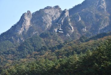 Gwongeumseong keltuvas Seoraksan nacionaliniame parke