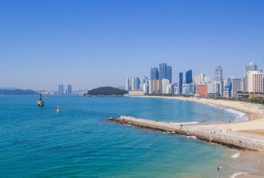 Busano Haeundae paplūdimys